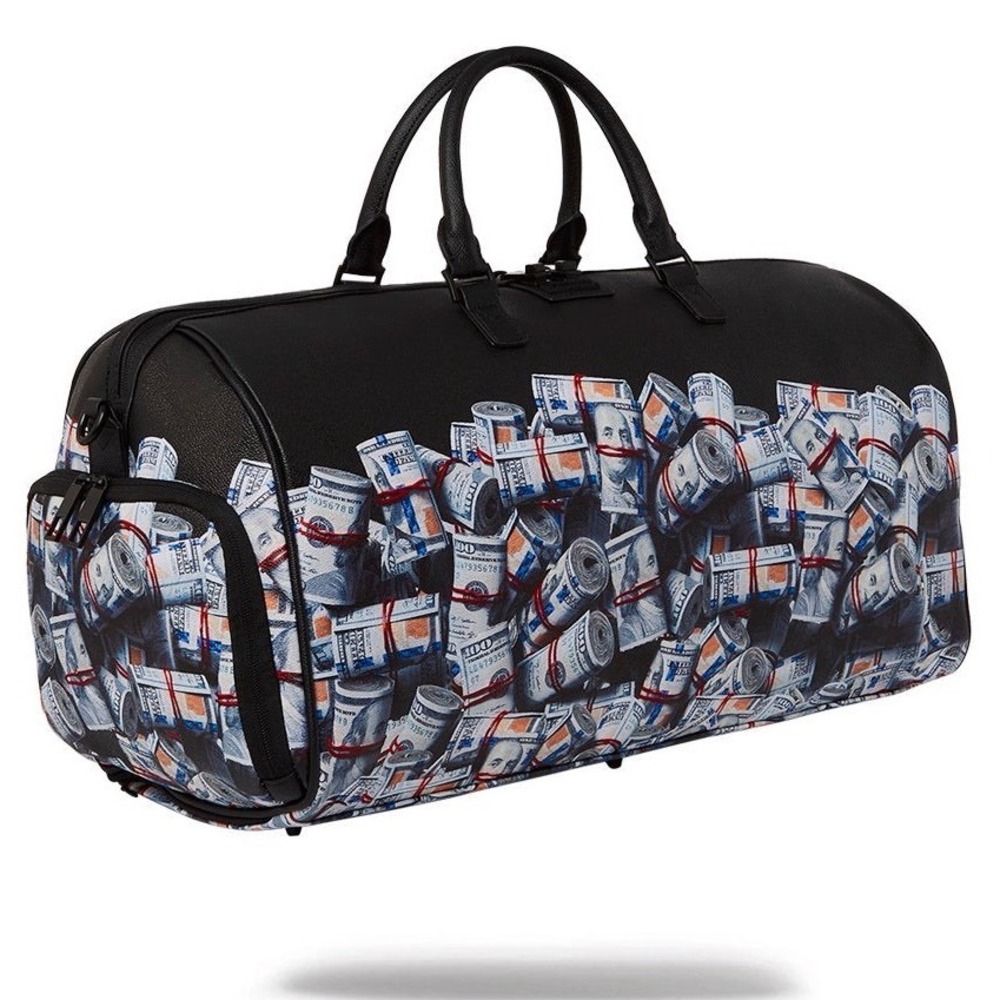 Sprayground Duffle Bag The Entrepreneur Limited Edition Money Black 910D4228NSZ